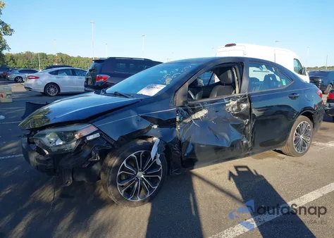 2014 Toyota Corolla S z USA, uszkodzony, nr VIN 2T1BURHE8EC093039